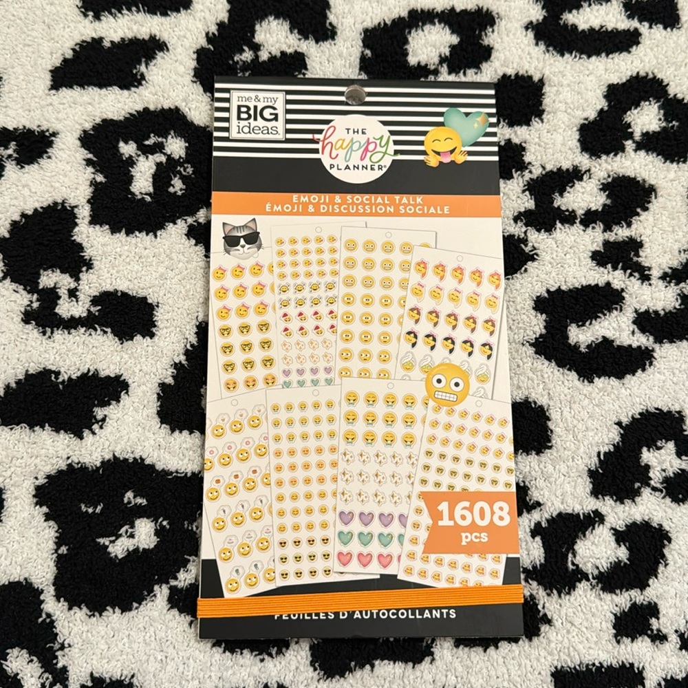 The Happy Planner Sticker Value Pack - Emoji & Social Talk